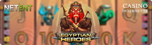 egyptian heroes spelautomat